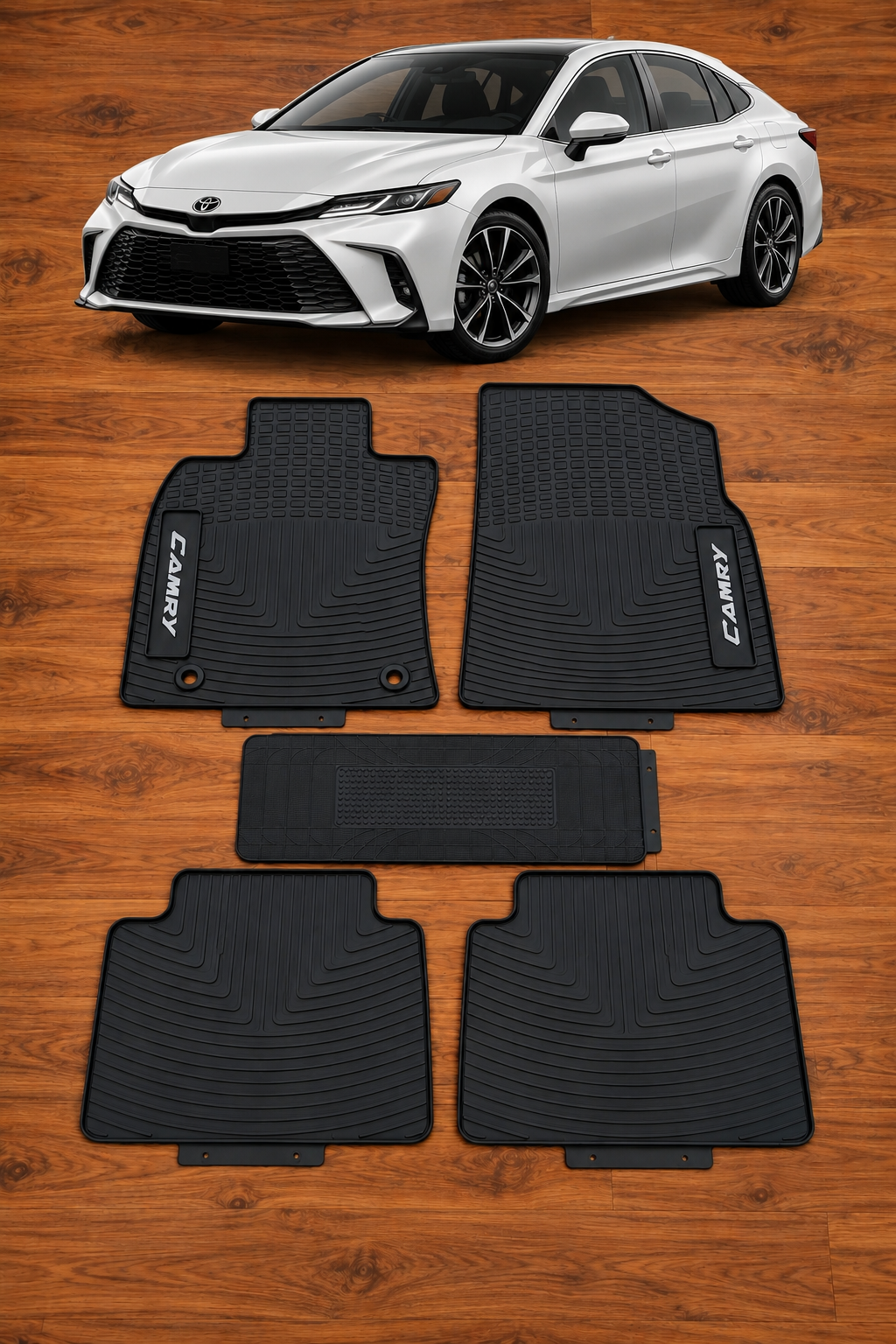 کفپایی لاستیکی تویوتا کمری و (لومیر)  2024 تا 2026 | کفپایی کابین Toyota Camry